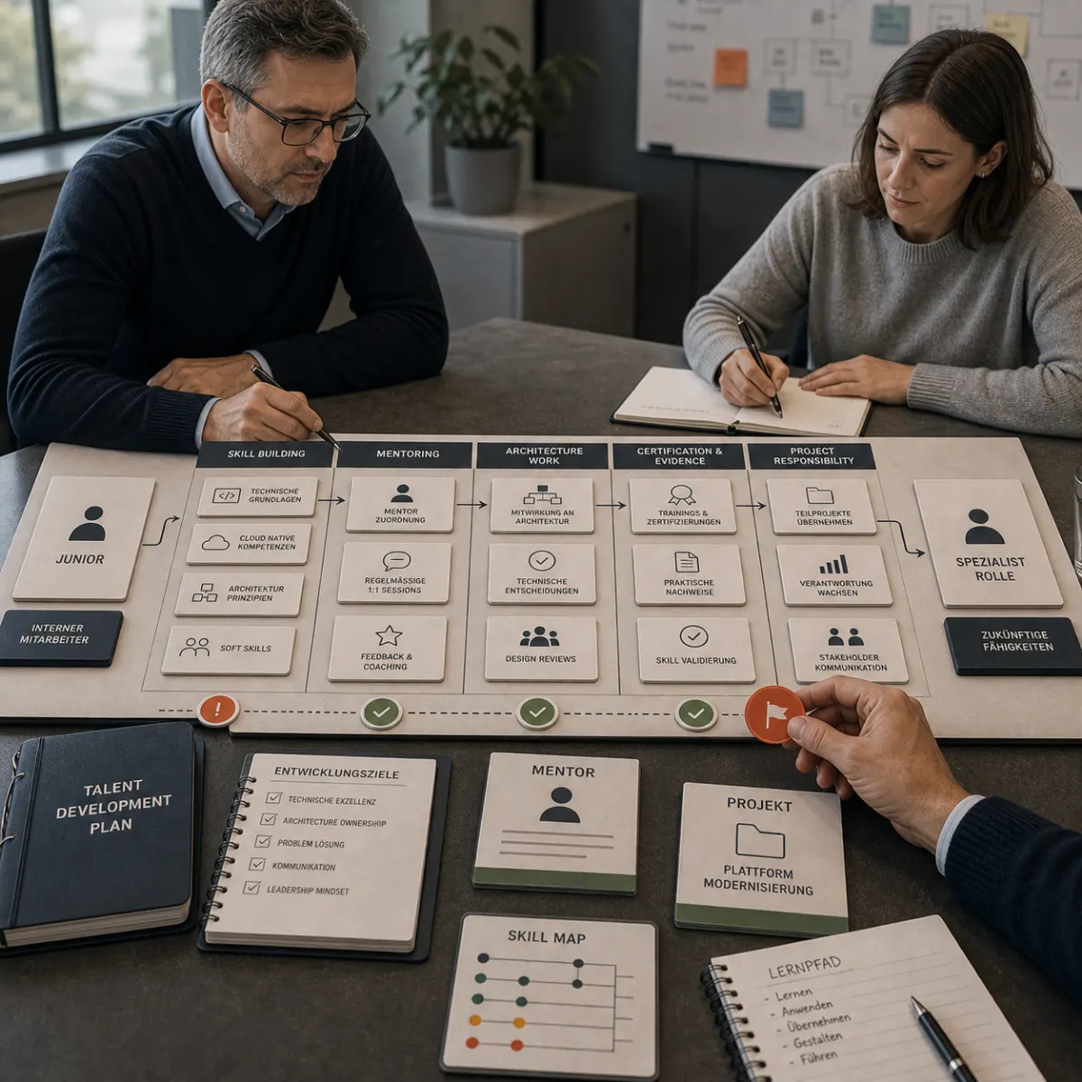 Ausbildung und Upskilling werden zur strategischen Antwort auf knappe IT-Arbeitsmärkte.